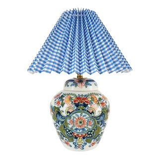 Antique Lamp from Royal Tichelaar Makkum For Sale