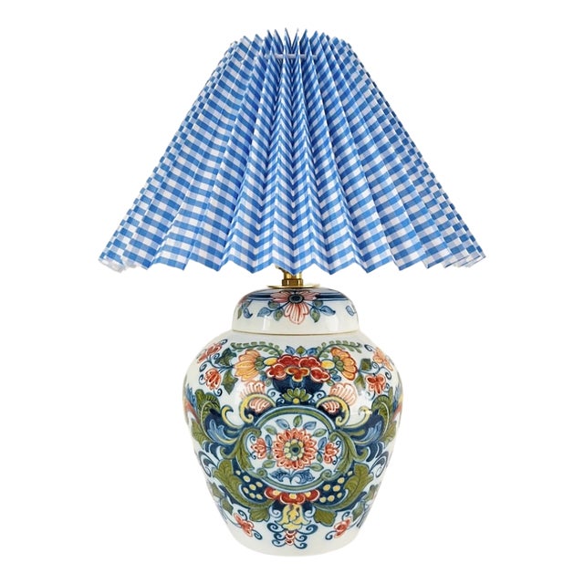 Antique Lamp from Royal Tichelaar Makkum For Sale
