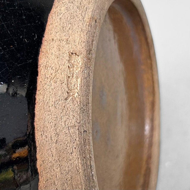 Japanese Ikebana Flower Vase Koishiwara-Yaki, 1970s For Sale - Image 12 of 14