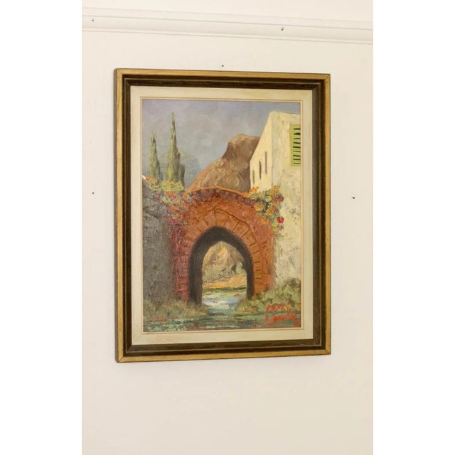 Bernt Johnson, Lapri, Russia, 1950s, Oil, Framed For Sale - Image 7 of 8