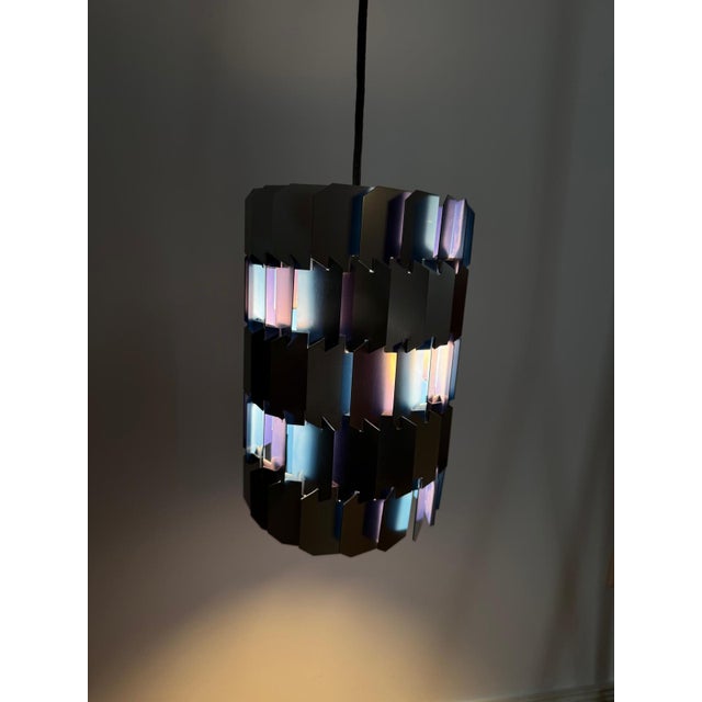 Lyfa Vintage Facet Pop Lamp by Louis Weisdorf for Lyfa, 1970s For Sale - Image 4 of 11