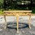 Wood Mid 20th Century Vintage Regency Faux Bois Dining Table For Sale - Image 7 of 9