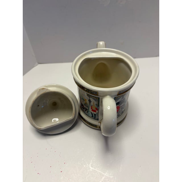 Alabaster Late 20th Century English Sadler “Horseguards” Porcelain Teapot — London Heritage Collection, Designed by David Birch For Sale - Image 8 of 9