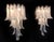 Italian Petal Murano Sconces in the style of Mazzega, 1970s, Set of 2 For Sale - Image 12 of 15