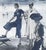 Contemporary 1936 Set of 2 French Beach Art Deco Fashion Prints- Chanel For Sale - Image 3 of 5