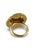 2020s 18k Gold Vintage Wax Seal Ring With Rubies and Diamonds : Angel Heart, Size 6 For Sale - Image 5 of 6