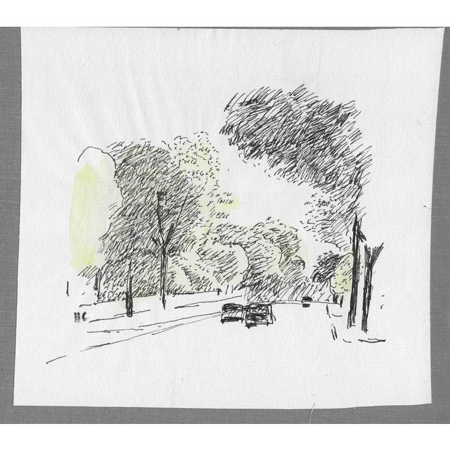 From the estate of Hayward Cirker (1917-2000) founder of Dover Publications. Cirker sketched frequently during his travels...