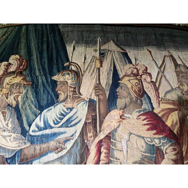 Textile 17th Century French The Family of Darius Before Alexander Tapestry from Aubusson For Sale - Image 7 of 16