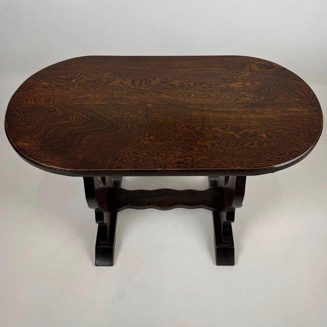20th Century English Oak Side Table For Sale - Image 10 of 12