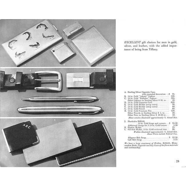 "Gifts From Tiffany" Book, 1953 For Sale - Image 11 of 12