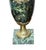 Pair of Green Marble and Ormolu Urns or Cassolettes With Satyr Heads in Louis XVI Style For Sale - Image 10 of 15