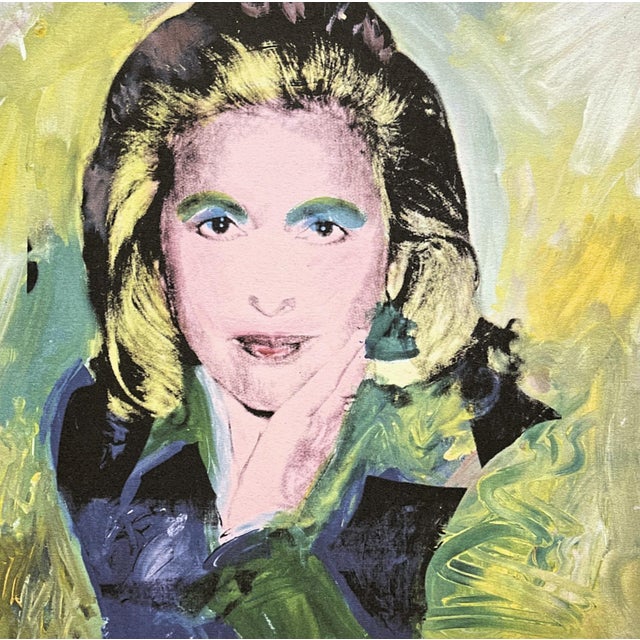 Andy Warhol "Marcia Weisman" lithograph in colors on Arches paper, Georges Israel Editeur, sheet size 38,5 x 57 cm, plate...