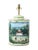 Chinese Mid-20th Century Chinese-Style Hand-Painted Ceramic Tea Canister Table Lamps - a Pair For Sale - Image 3 of 13