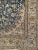 Vintage Persian Nain Rug, Handwoven Floral Pattern, Silk Highlights, Blue & Ivory, 6’ X 9’ For Sale - Image 10 of 12