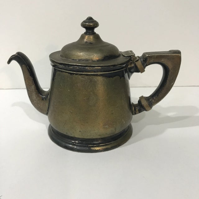 Mid 20th Century Hotel Hershey Soldered Tea Pot For Sale - Image 13 of 13