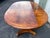 American Late 20th Century Rustic Double Pedestal Oak Extension Dining Table For Sale - Image 3 of 12