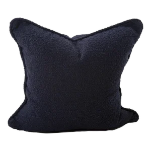 20" Square Barbet Royal Blue Down Pillow