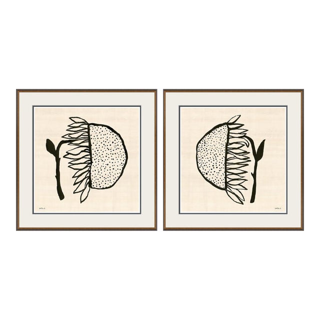 Black-Eyed Suzy I and II by Susan Hable For Sale