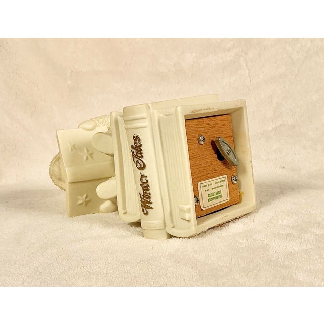 Vintage Dept 56 Snowbabies "Once Upon a Time" Musical Figurine Boxed 1996 Retired For Sale - Image 9 of 12