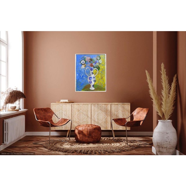 Spring Oil Painting on Canvas For Sale In Los Angeles - Image 6 of 7