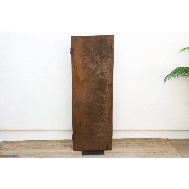 Heritage Antique African Sunburst Medallion Door For Sale In Los Angeles - Image 6 of 7