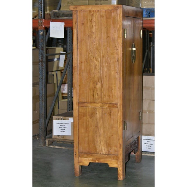 Chinese 19th Century Ming Style Chinese Cabinets or Armoires - a Pair For Sale - Image 3 of 12