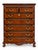 1980s Vintage Drexel Chippendale-Style Seven-Drawer Tall Chest For Sale - Image 5 of 12