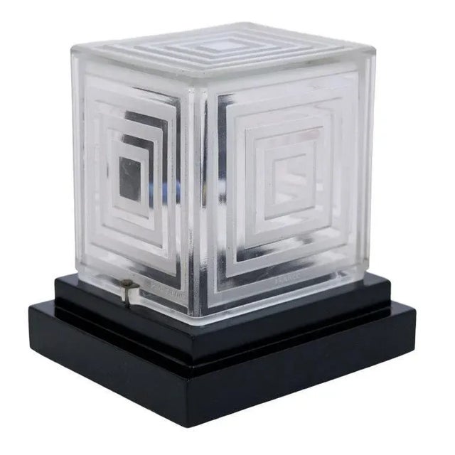 Cubist Table Clock, 1931 For Sale - Image 5 of 9
