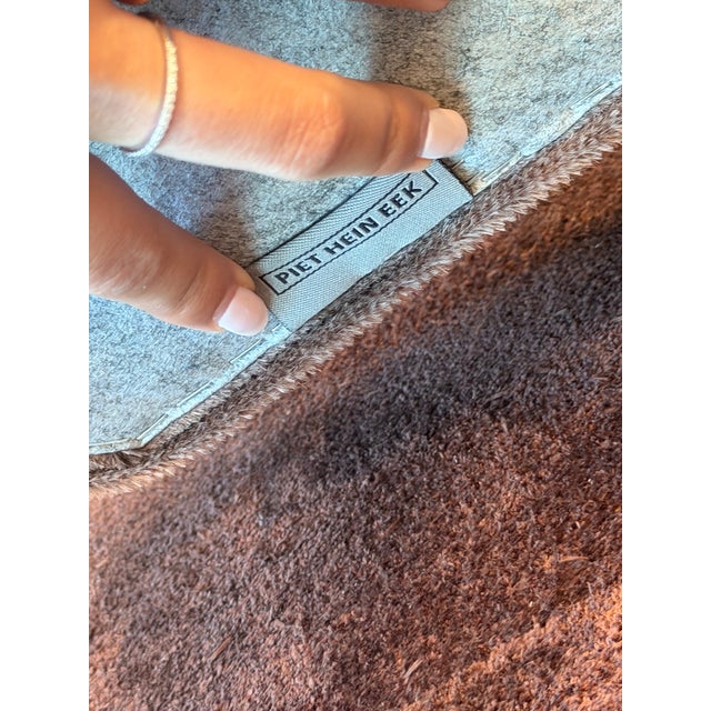 Brown Pair of Piet Hein Eek Rag Tube Chair For Sale - Image 8 of 9