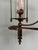 Neoclassical Empire Brass and Glass Chandelier, 1950s For Sale - Image 13 of 18