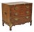 Mid 20th Century Henredon Pan Asian Chinoiserie Brass Butterfly 3 Drawer Campaign Chest Commode For Sale