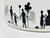 Vintage Limoges Porcelain Lidded Box Black White Parisian Silhouette 1980s For Sale - Image 13 of 18
