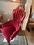 Late 20th Century Striking Victorian Revival Parlor Armchair by Kimball Furniture Reproduction Dated 6/25/1996 For Sale - Image 5 of 9
