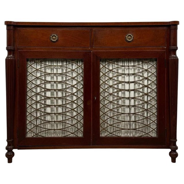 19th Century English Mahogany Regency Cupboard For Sale - Image 13 of 13