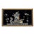 Antique English Chinoiserie Tinsel Painting For Sale