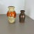 Article: Set of two fat lava art vases Producer: Scheurich, Germany Decade: 1970s These original vintage vases was...