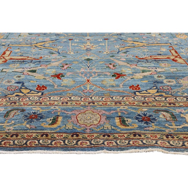 Vintage Pakistani Bijar Rug, 09'03 X 11'11 For Sale - Image 4 of 10