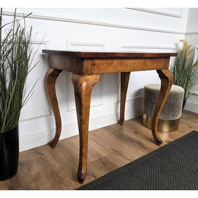 Mid-Century Modern Italian Art Deco Desk in Walnut, 1960s For Sale - Image 6 of 8