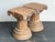 Vintage Corinthian Column Pedestal Low Stools - A Pair For Sale In West Palm - Image 6 of 16