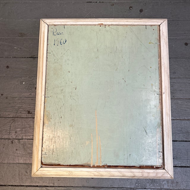 1960s 1960’s Original Bouquet of Roses Still Life Painting “Rose” For Sale - Image 5 of 5