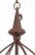 Gothic American Wrought Iron Six-Light Chandelier For Sale - Image 3 of 11