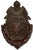 Large Size - Outstanding Authentic Antique Victorian Solid Bronze Medusa - Gorgon Door Knocker Circa Late 19th Century For Sale - Image 13 of 17