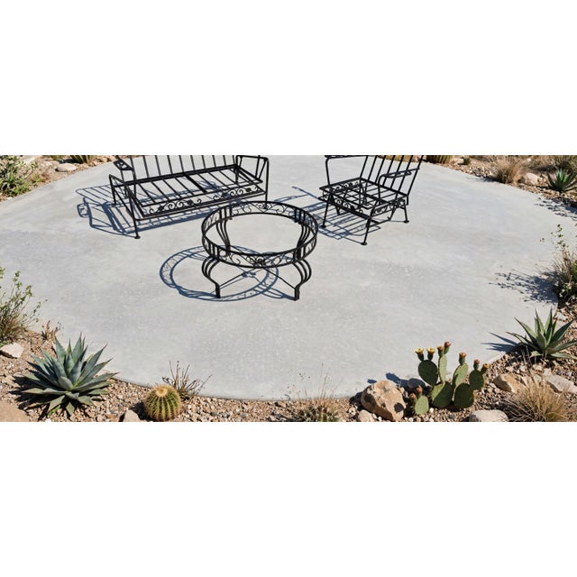 this is a beautifully crafted , "Daisy Chain ",set , consisting of a two seat "Couch 64x26x36"and one seat , "Chair 32...