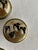 Ceramic Late Meiji Era Hand Painted Geisha Satsuma Button Set of 5 For Sale - Image 7 of 10