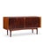 Bernhard Pedersen Mid Century Danish Rosewood Tambour Door Credenza With Hutch For Sale - Image 9 of 13