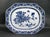 Chinese Export Blue and White Octagonal Porcelain Platter With Scholar's Scrolls, Circa 1770 For Sale In Philadelphia - Image 6 of 8
