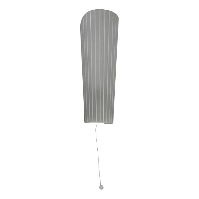 Glass Wall Lamp, Europe, 1970s For Sale