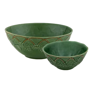 Bordallo Pinheiro Woods Salad Serving Set, 5 Pieces