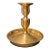18th Century English Brass Candlestick For Sale