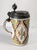 Late 18th Century 18th Century Continental European German Polychrome Faience Tankard Stein For Sale - Image 5 of 14